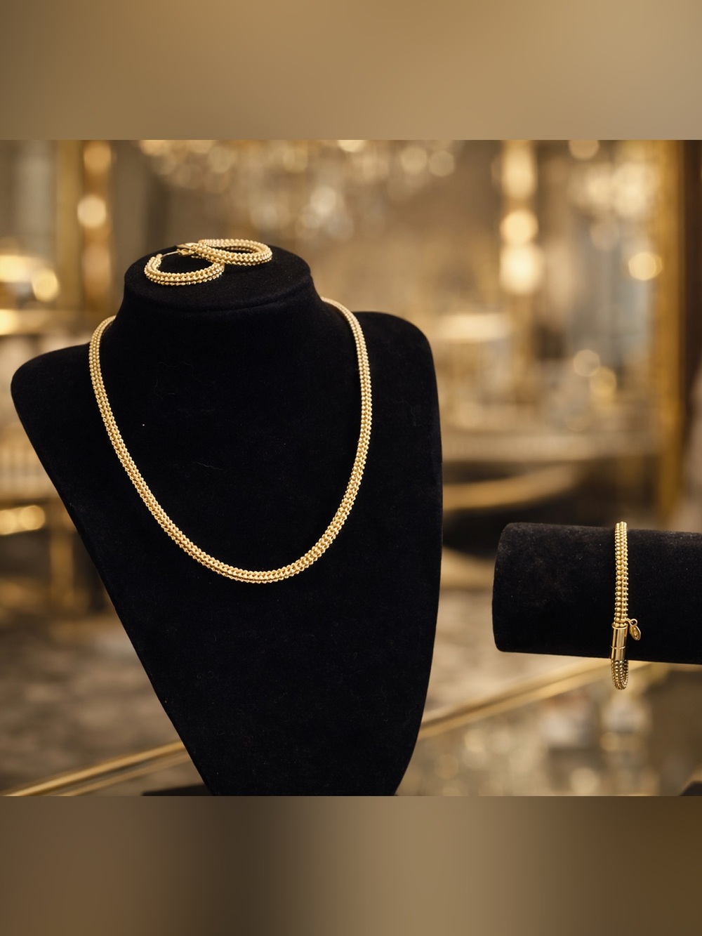 Gorgeous Vintage Monet 3-Piece Jewelry Set, Rare